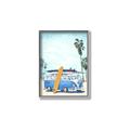 Picture of Surf board _GroupedProduct_Rectangle_Portrait_Canvas_Framed_