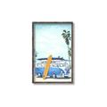 Picture of Surf board _GroupedProduct_Rectangle_Portrait_Canvas_Framed_