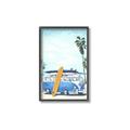 Picture of Surf board _GroupedProduct_Rectangle_Portrait_Canvas_Framed_