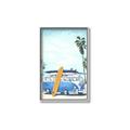 Picture of Surf board _GroupedProduct_Rectangle_Portrait_Canvas_Framed_