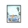 Picture of Surf board _GroupedProduct_Rectangle_Portrait_Canvas_Framed_