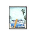 Picture of Surf board _GroupedProduct_Rectangle_Portrait_Canvas_Framed_