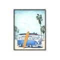 Picture of Surf board _GroupedProduct_Rectangle_Portrait_Canvas_Framed_
