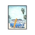 Picture of Surf board _GroupedProduct_Rectangle_Portrait_Canvas_Framed_