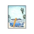 Picture of Surf board _GroupedProduct_Rectangle_Portrait_Canvas_Framed_