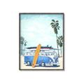 Picture of Surf board _GroupedProduct_Rectangle_Portrait_Canvas_Framed_