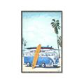 Picture of Surf board _GroupedProduct_Rectangle_Portrait_Canvas_Framed_