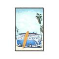 Picture of Surf board _GroupedProduct_Rectangle_Portrait_Canvas_Framed_