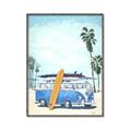 Picture of Surf board _GroupedProduct_Rectangle_Portrait_Canvas_Framed_