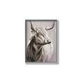 Picture of Harry the Highland _GroupedProduct_Rectangle_Portrait_Canvas_Framed_