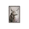 Picture of Harry the Highland _GroupedProduct_Rectangle_Portrait_Canvas_Framed_