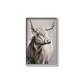 Picture of Harry the Highland _GroupedProduct_Rectangle_Portrait_Canvas_Framed_