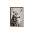 Picture of Harry the Highland _GroupedProduct_Rectangle_Portrait_Canvas_Framed_