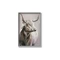 Picture of Harry the Highland _GroupedProduct_Rectangle_Portrait_Canvas_Framed_