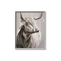 Picture of Harry the Highland _GroupedProduct_Rectangle_Portrait_Canvas_Framed_