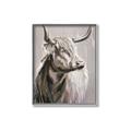 Picture of Harry the Highland _GroupedProduct_Rectangle_Portrait_Canvas_Framed_
