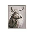Picture of Harry the Highland _GroupedProduct_Rectangle_Portrait_Canvas_Framed_