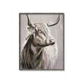 Picture of Harry the Highland _GroupedProduct_Rectangle_Portrait_Canvas_Framed_