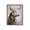 Picture of Harry the Highland _GroupedProduct_Rectangle_Portrait_Canvas_Framed_
