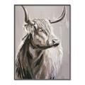 Picture of Harry the Highland _GroupedProduct_Rectangle_Portrait_Canvas_Framed_