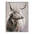 Picture of Harry the Highland _GroupedProduct_Rectangle_Portrait_Canvas_Framed_