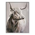 Picture of Harry the Highland _GroupedProduct_Rectangle_Portrait_Canvas_Framed_