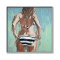 Picture of Beach Bum  _GroupedProduct_Square_Canvas_Framed_