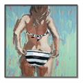 Picture of Beach Bum  _GroupedProduct_Square_Canvas_Framed_