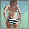 Picture of Beach Bum  _GroupedProduct_Square_Canvas_Framed_