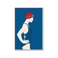Picture of Swim Competition III  _GroupedProduct_Rectangle_Portrait_Canvas_Framed_