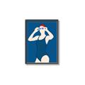 Picture of Swim Competition IV  _GroupedProduct_Rectangle_Portrait_Canvas_Framed_