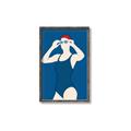 Picture of Swim Competition IV  _GroupedProduct_Rectangle_Portrait_Canvas_Framed_