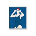 Picture of Swim Competition IV  _GroupedProduct_Rectangle_Portrait_Canvas_Framed_