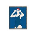 Picture of Swim Competition IV  _GroupedProduct_Rectangle_Portrait_Canvas_Framed_