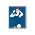 Picture of Swim Competition IV  _GroupedProduct_Rectangle_Portrait_Canvas_Framed_