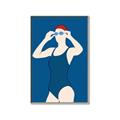 Picture of Swim Competition IV  _GroupedProduct_Rectangle_Portrait_Canvas_Framed_