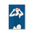 Picture of Swim Competition IV  _GroupedProduct_Rectangle_Portrait_Canvas_Framed_