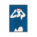 Picture of Swim Competition IV  _GroupedProduct_Rectangle_Portrait_Canvas_Framed_