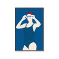 Picture of Swim Competition IV  _GroupedProduct_Rectangle_Portrait_Canvas_Framed_