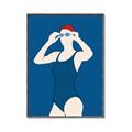 Picture of Swim Competition IV  _GroupedProduct_Rectangle_Portrait_Canvas_Framed_