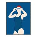 Picture of Swim Competition IV  _GroupedProduct_Rectangle_Portrait_Canvas_Framed_