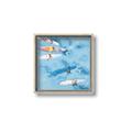 Picture of Surfboarders I  _GroupedProduct_Square_Canvas_Framed_