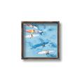 Picture of Surfboarders I  _GroupedProduct_Square_Canvas_Framed_