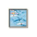 Picture of Surfboarders I  _GroupedProduct_Square_Canvas_Framed_