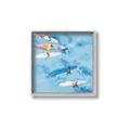 Picture of Surfboarders I  _GroupedProduct_Square_Canvas_Framed_