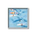 Picture of Surfboarders I  _GroupedProduct_Square_Canvas_Framed_