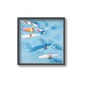 Picture of Surfboarders I  _GroupedProduct_Square_Canvas_Framed_