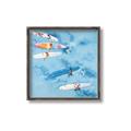 Picture of Surfboarders I  _GroupedProduct_Square_Canvas_Framed_