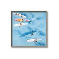 Picture of Surfboarders I  _GroupedProduct_Square_Canvas_Framed_
