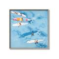Picture of Surfboarders I  _GroupedProduct_Square_Canvas_Framed_